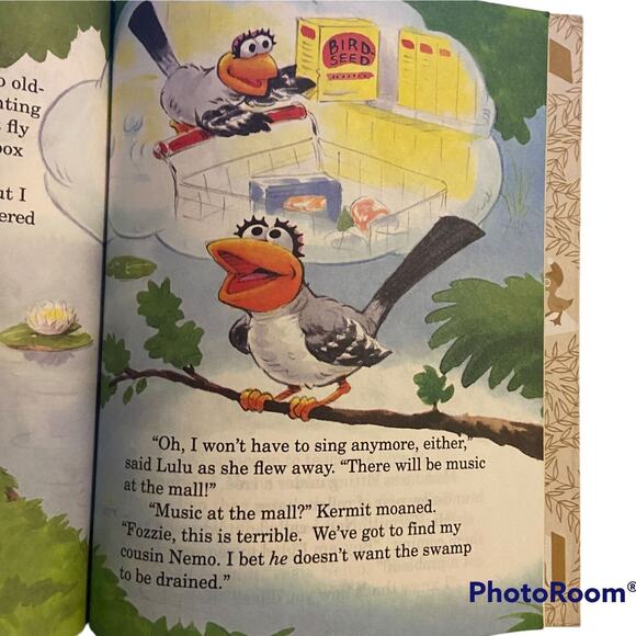 Little Golden Book Kermit Save The Swamp Jim Henson Muppet 1992 Hardcover - Picture 9 of 11